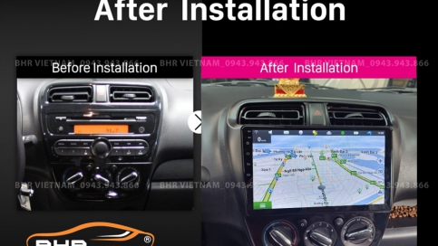 Màn hình DVD Android xe Mitsubishi Mirage 2013 - 2020 | Vitech 